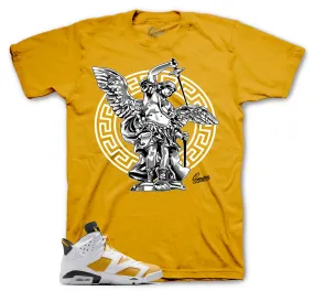 Retro 6 Yellow Ochre St. Micheal Shirt