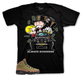 Retro 9 Beef & Borccoli Always Business Shirt