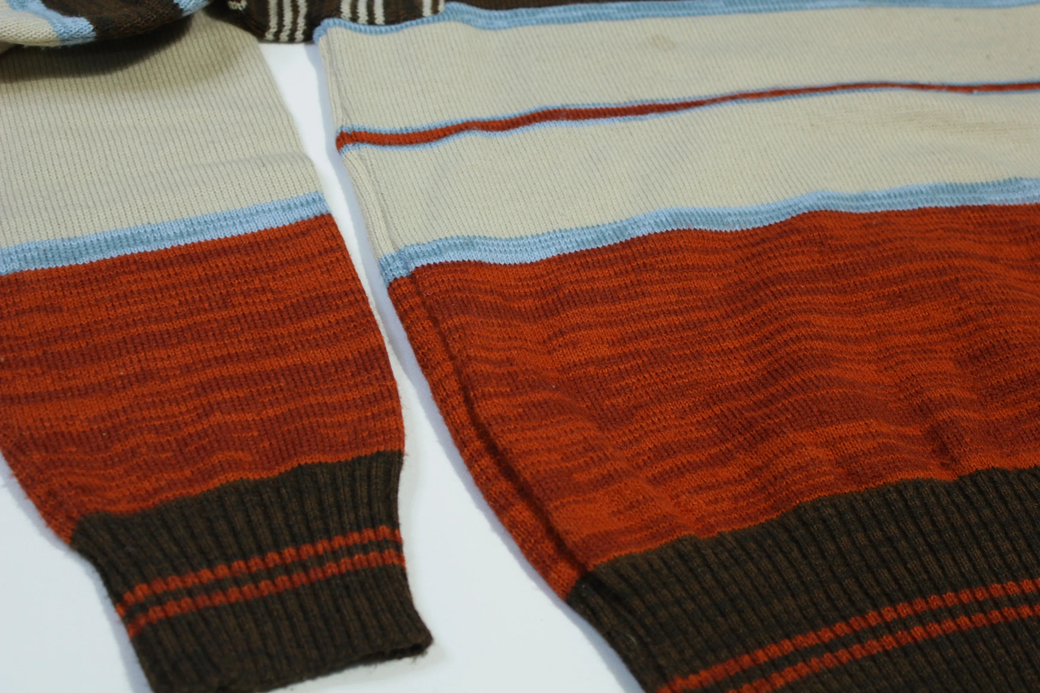 Rifleman Romanian Vintage 80's Striped Waver Ski Sweater