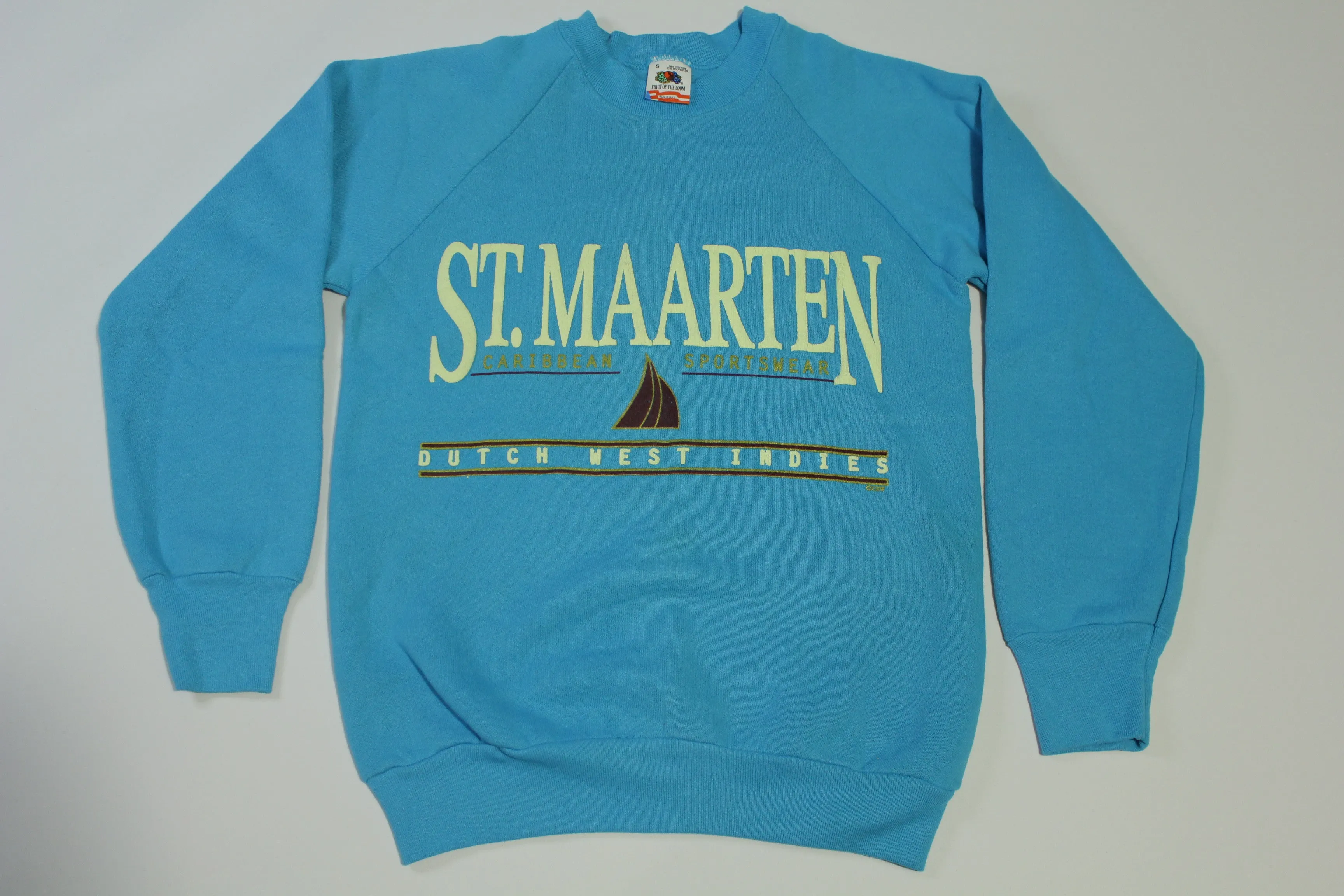 St. Maarten Caribbean Sportswear Dutch West Indies Vintage 80's Crewneck Sweatshirt