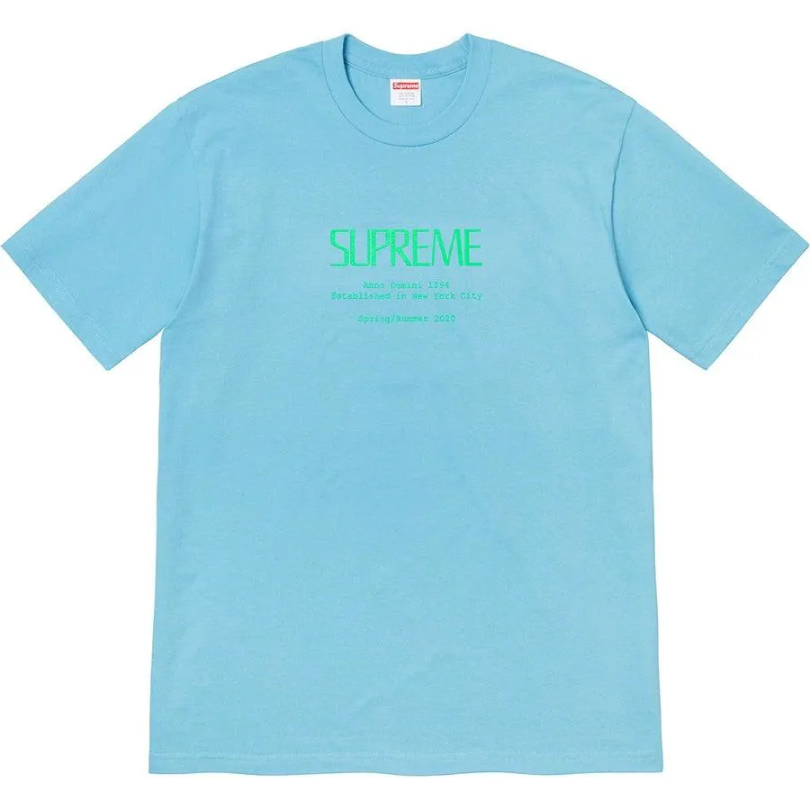 Supreme Anno Domini Tee (Light Blue)