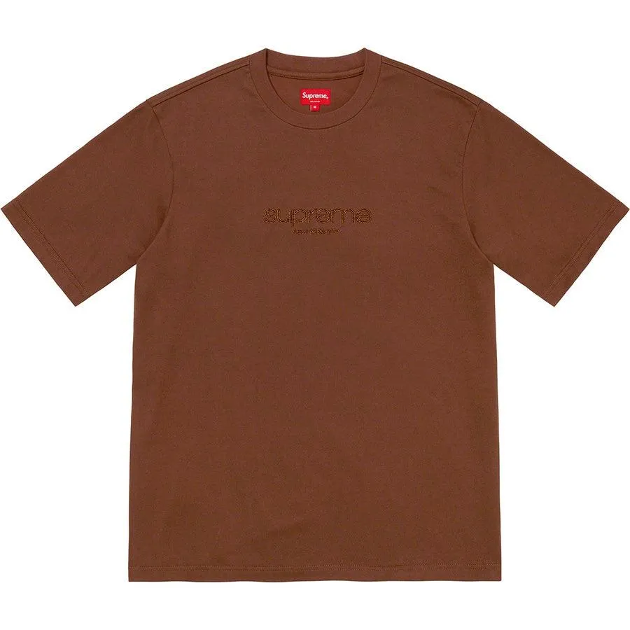 Supreme Beaded Logo S/S Top (Brown)