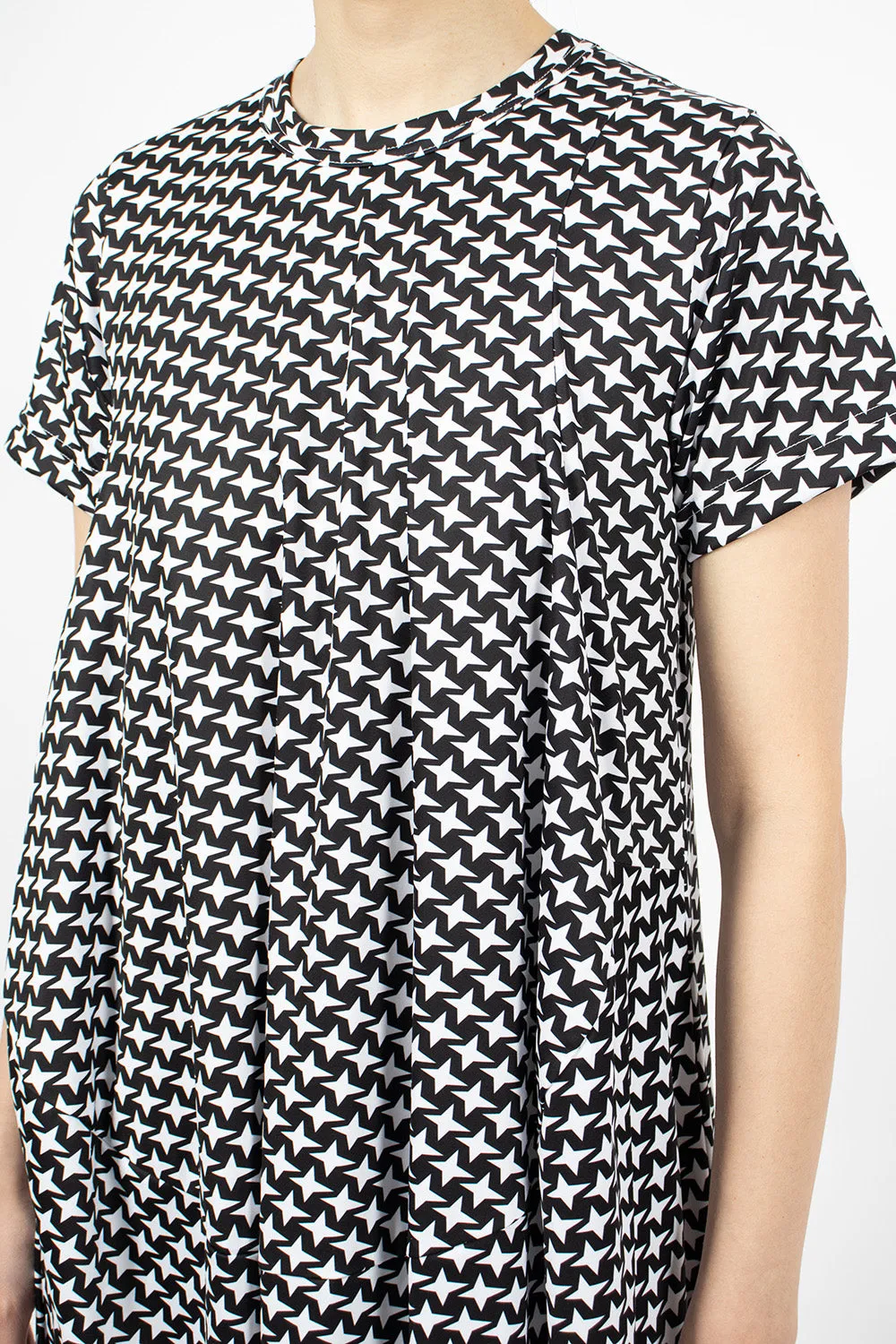 T-Shirt Dress Black/White