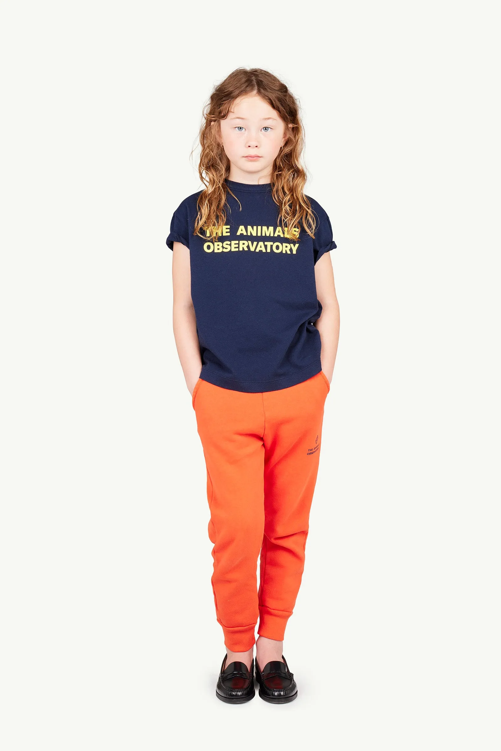 The Animals Observatory | Orion Kids T-Shirt- Navy