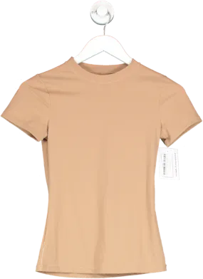 The NAP Co. Brown The Nap Stretch T-shirt UK S