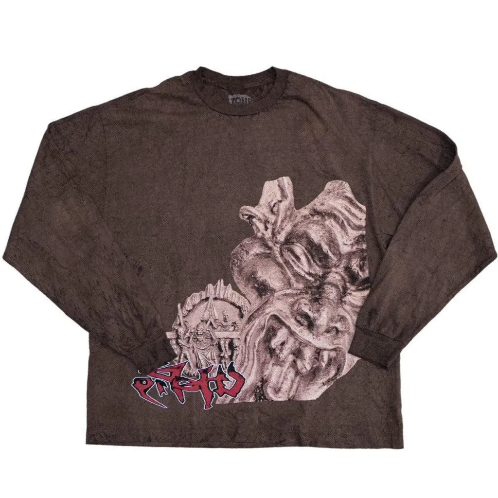 Travis Scott 'Utopia Circus Maximus 2023 Tour' Brown L/S Tee