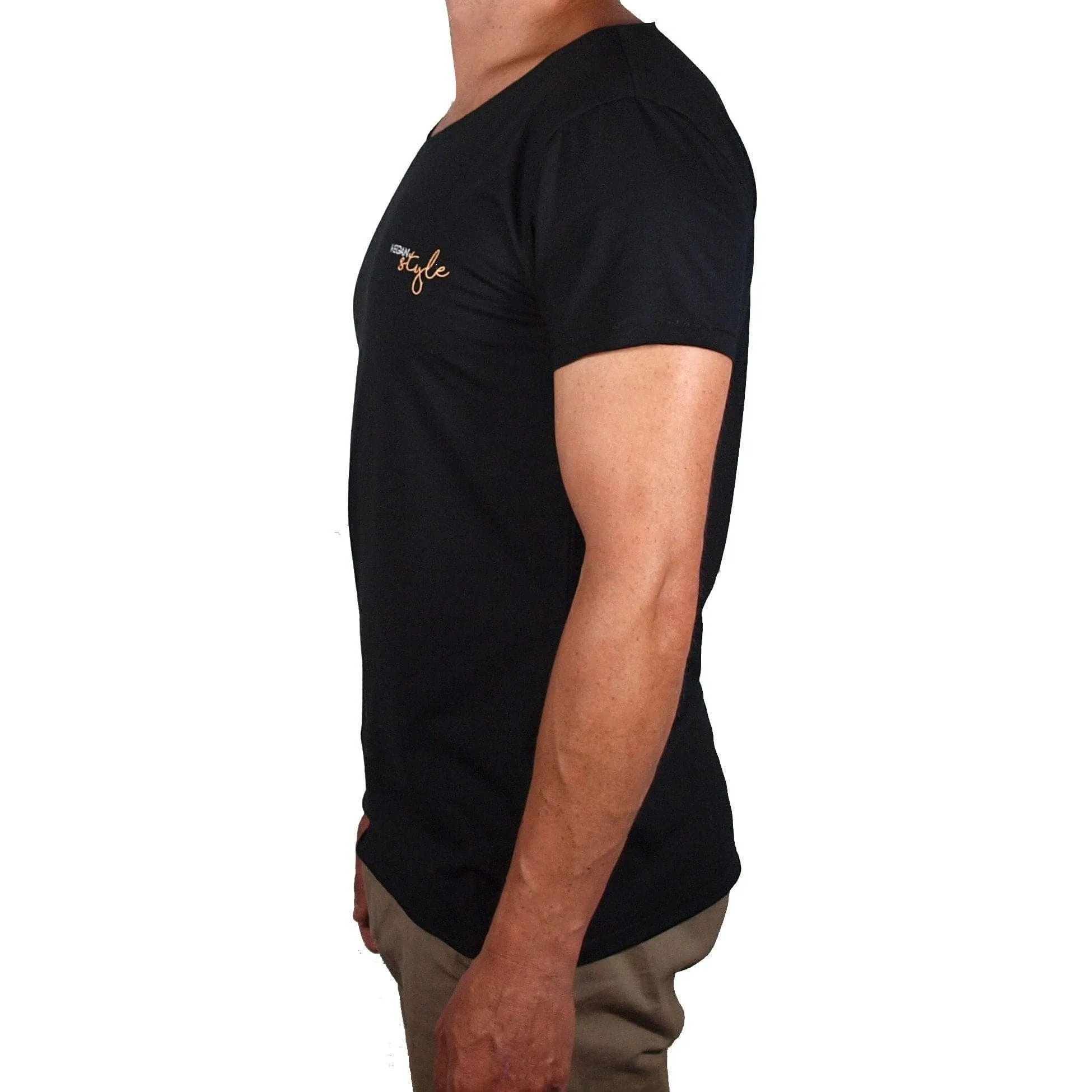 Vegan Style Men's t-shirt in black