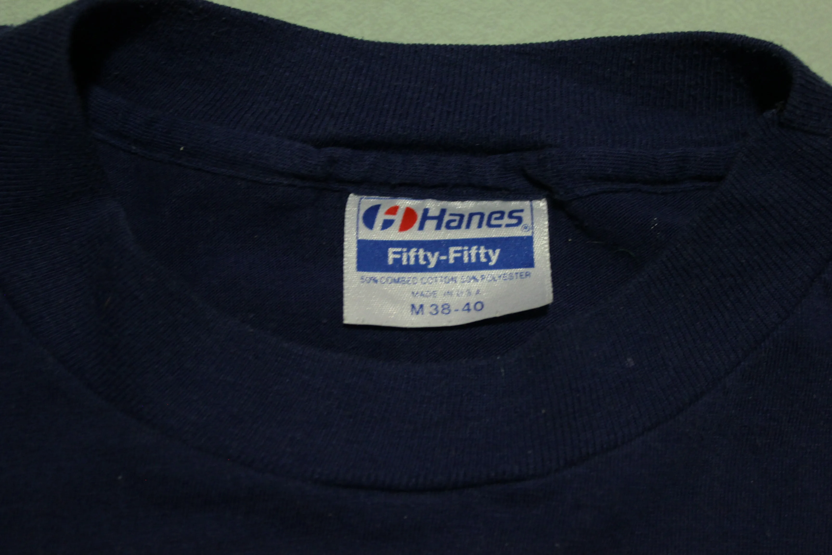 Wenatchee Fire Department Vintage 80's Hanes Single Stitch USA T-Shirt