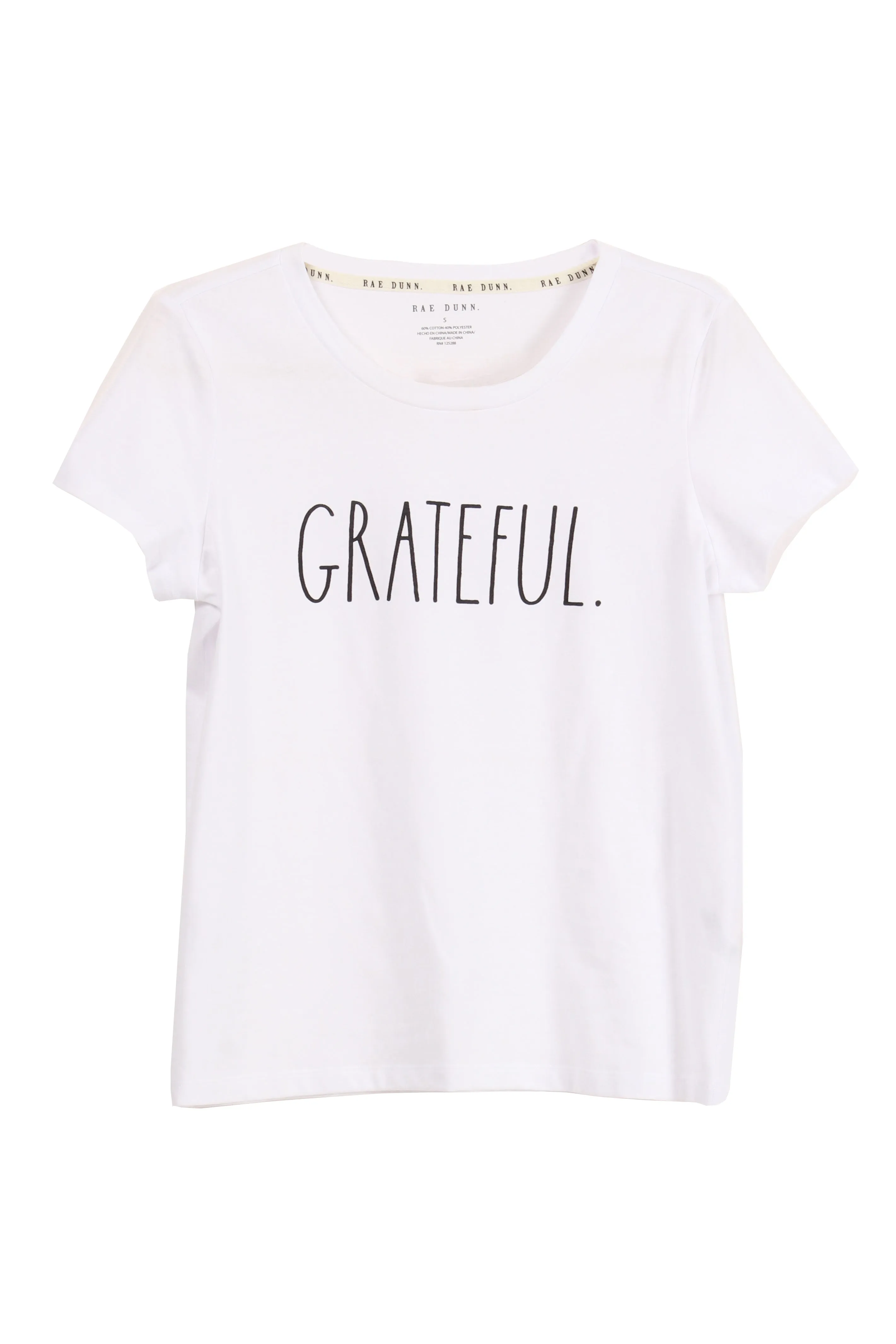 Women's "GRATEFUL" Short Sleeve Icon T-Shirt